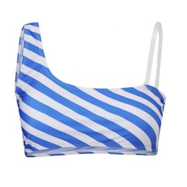 Striped Bounty Bikini Top Super Sonic